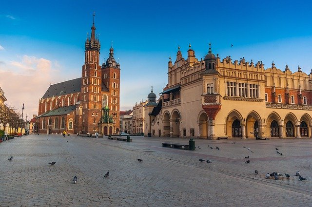 Wirtualne zwiedzanie - Rynek Starego Miasta w Krakowie
